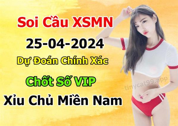 Dự Đoán XSMN 25-04-2024 Soi Cầu XSMN Chốt Số Miền Nam Bao Lô Thứ 5
