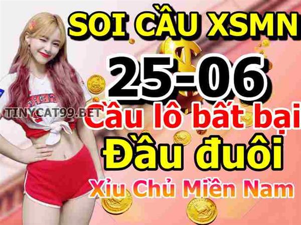 Dự Đoán Miền Nam 25-06-2021 Soi Cầu XSMN Chốt Số Bao Lô Thứ 6