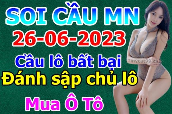 Soi Cầu XSMN 26-06-2023 Dự Đoán XSMN Chốt Số Miền Nam VIP Thứ 2