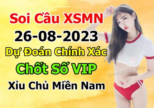 Dự Đoán MN 26-08-2023 Soi Cầu XSMN Chốt Số Miền Nam Thứ 7