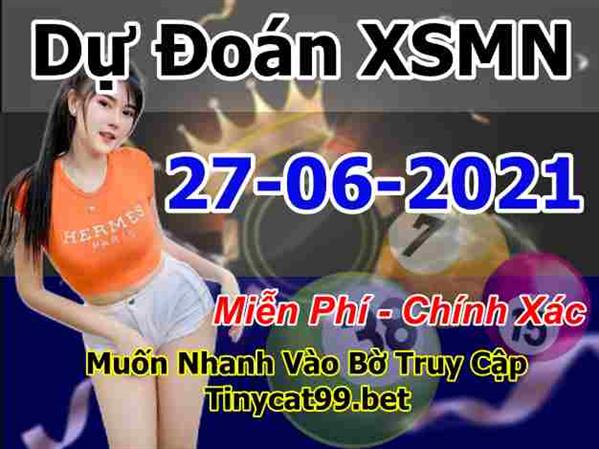 Soi Cầu XSMN 27-06-2021 Dự Đoán MN Chốt Số Miền Nam Chủ Nhật