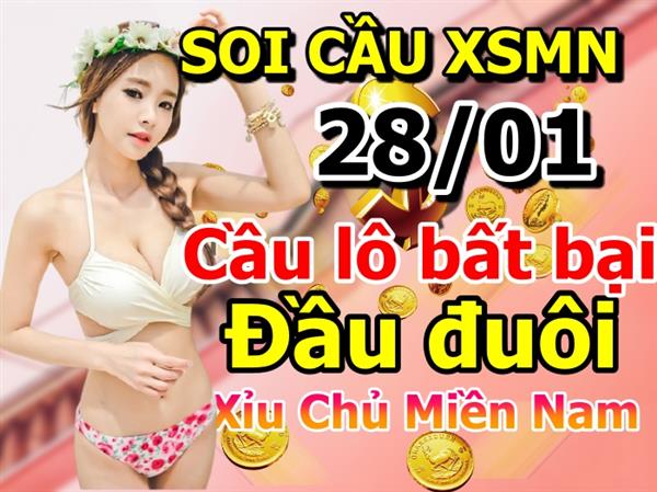 Dự Đoán XSMN 28-01-2021 Soi Cầu XSMN Chốt Số Miền Nam Bao Lô Thứ 5