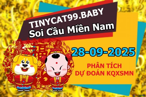 Soi Cầu XSMN 28-09-2025 Dự Đoán MN Chốt Số Miền Nam Chủ Nhật