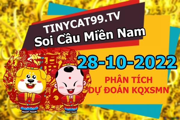 Dự Đoán Miền Nam 28-10-2022 Soi Cầu XSMN Chốt Số Bao Lô Thứ 6