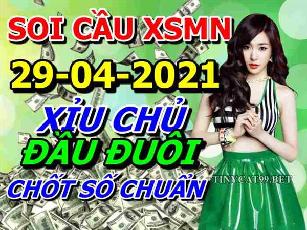 Dự Đoán XSMN 29-04-2021 Soi Cầu XSMN Chốt Số Miền Nam Bao Lô Thứ 5