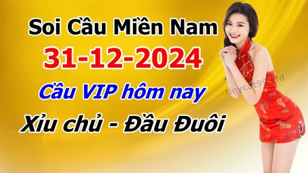Soi Cầu XSMN 31-12-2024 Dự Đoán XSMN Chốt Số Miền Nam Thứ 3