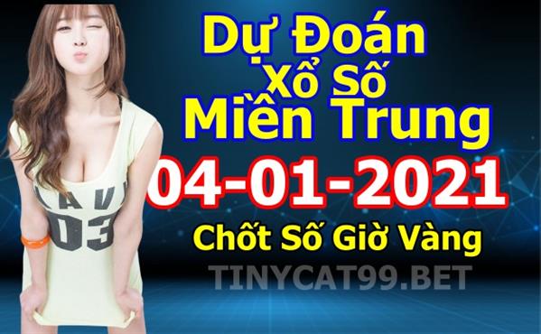 Soi Cầu XSMT 04-01-2021 Dự Đoán Miền Trung Chốt Số XSMT Thứ 2