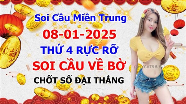 Soi Cầu XSMT 08-01-2025 Dự Đoán XSMT Miền Trung Chốt Số MT Thứ 4