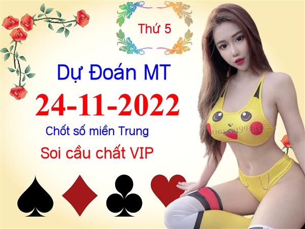 Soi Cầu MT 24-11-2022 Dự Đoán XSMT Miền Trung Chốt Số MT Thứ 5