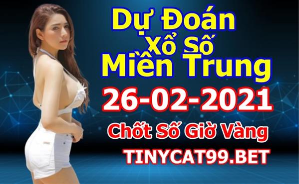 Soi Cầu XSMT 26-02-2021 Dự Đoán XSMT Miền Trung Chốt Số BTL VIP MT Thứ 6