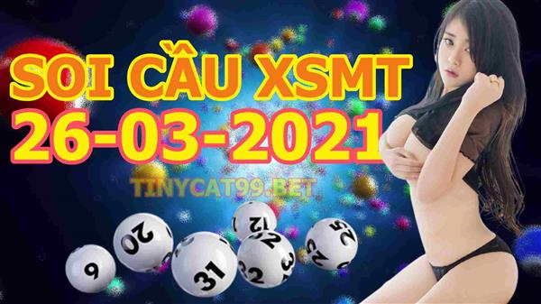 Soi Cầu XSMT 26-03-2021 Dự Đoán XSMT Miền Trung Chốt Số BTL VIP MT Thứ 6