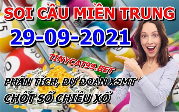 Soi Cầu XSMT 29-09-2021 Dự Đoán XSMT Miền Trung Chốt Số MT Thứ 4