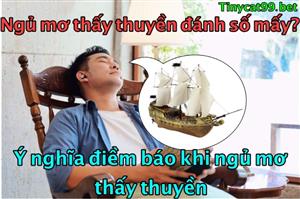 Tối Nằm Chiêm Bao Mơ Thấy Thuyền Đánh Số Gì Đem Lại Tài Lộc?