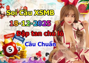 Soi Cầu XSMB 18-12-2025 Dự Đoán XSMB Chốt Số Miền Bắc VIP Thứ 5