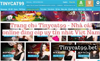 Trang Chủ Tinycat99 - Nhà Cái Online Đẳng Cấp Uy Tín Nhất Việt Nam